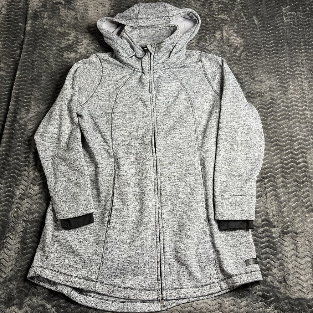 Calvin Klein Performance Jacket Women Large Black White Heather